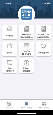 Zona Azul Barueri iPhone screenshot