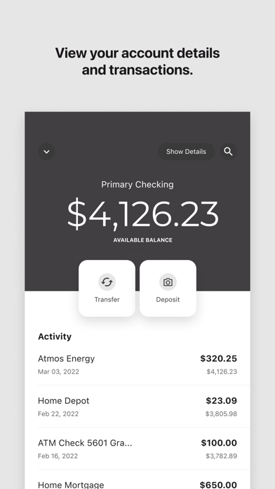 App screenshot