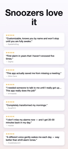 Waker: Conversational Alarm Screenshot 3 of 7