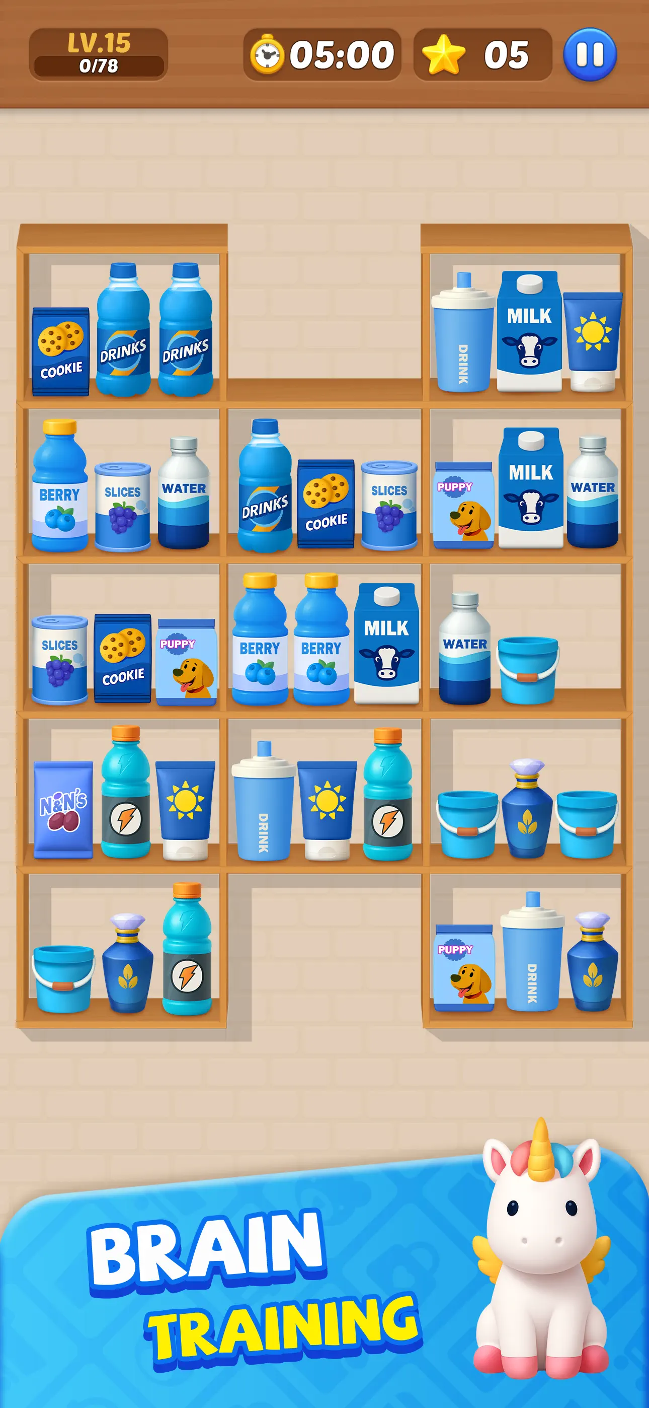 #2. Goods Rush! 3D Sort Puzzle (iOS) Bởi: Playdayy