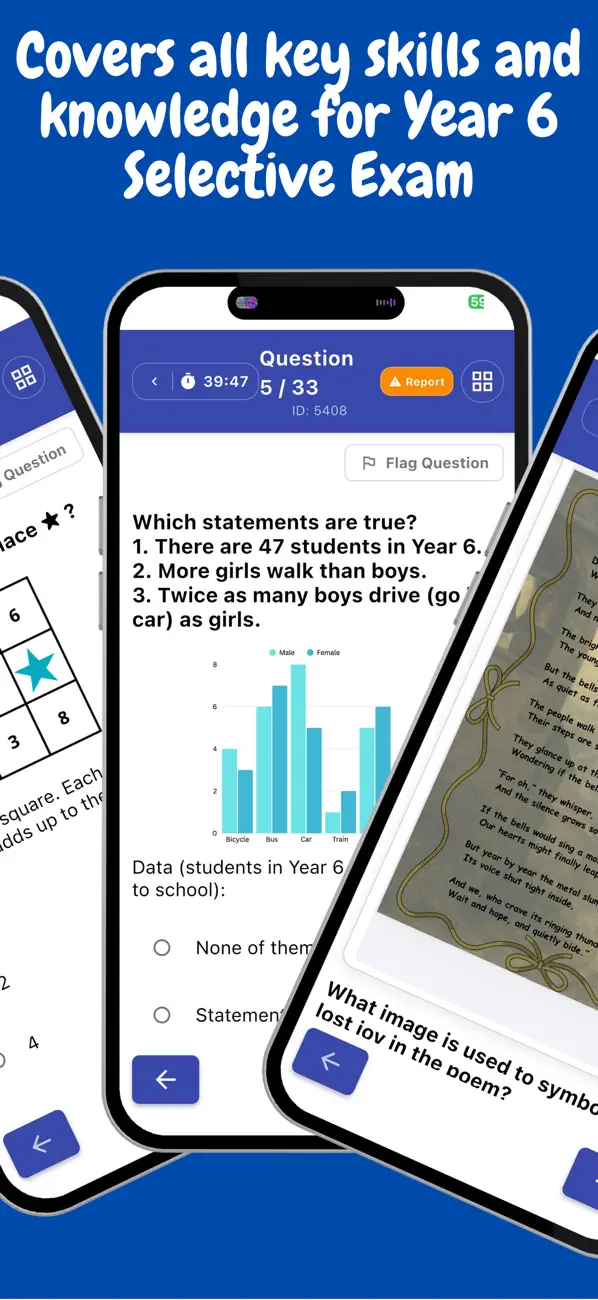 Screenshot #3 pour Selective School Year 6 Exams