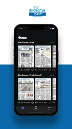 Borneo Post & Utusan Borneo iPhone image 1