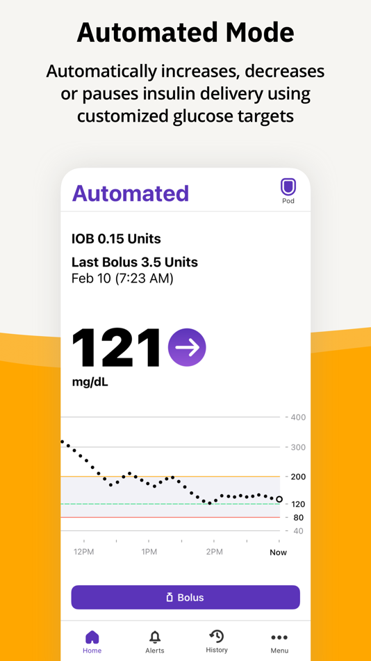 #2. Omnipod 5 App (iOS) بواسطة: Insulet Corporation