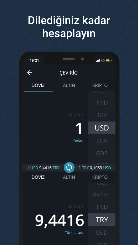 #5. Döviz App - Canlı Altın, Borsa (iOS) Bởi: QR YAZILIM VE EGITIM TEKNOLOJILERI ANONIM SIRKETI