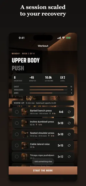 Basis: Workout & Meal Plan screenshot 2