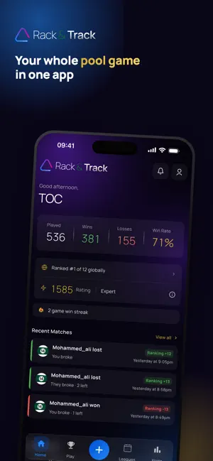 Rack and Track screenshot 1