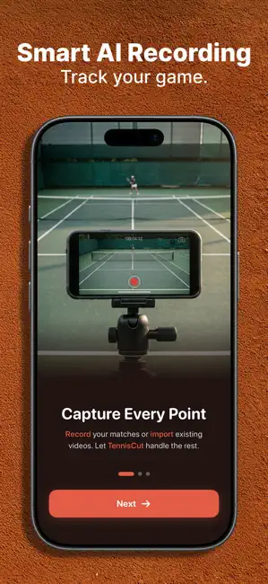 Tennis Cut iPhone screenshot 1
