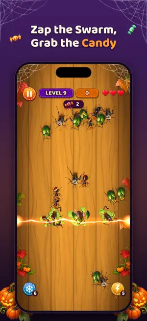 Bugs Smasher - Protect houses screenshot 2