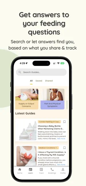 Droplet - Lactation Care screenshot 3