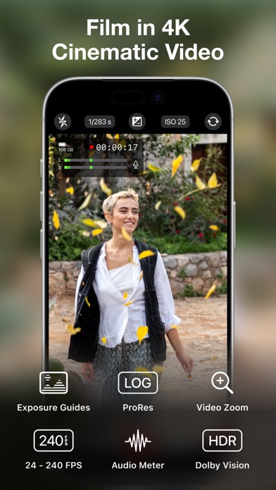 ProCamera. Raw+ Manual Camera App Store preview screenshot 7