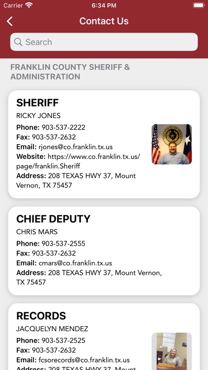 Franklin County Sheriff