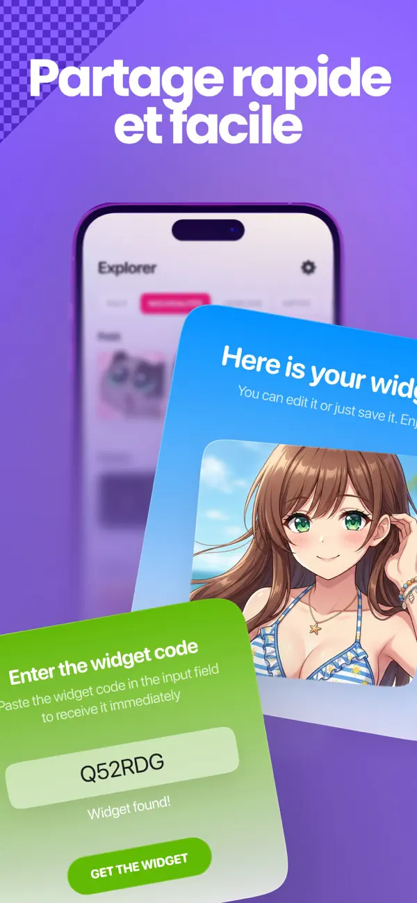 Screenshot #3 pour TapeKit: Top Widget GIF・Themes