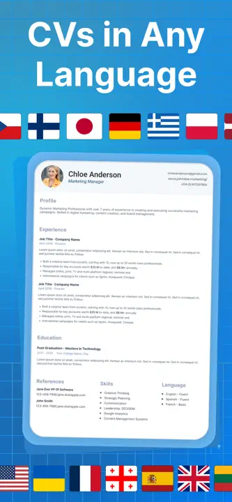 Resume Builder & CV Maker AI: Screenshot 9 von 10
