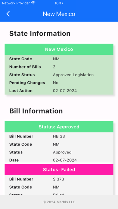 State Price Transparency App Screenshot