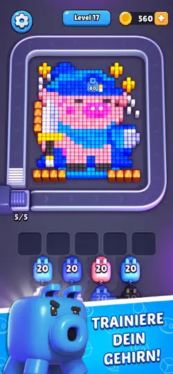 Screenshot von Pixel Flow! auf dem iPhone 2
