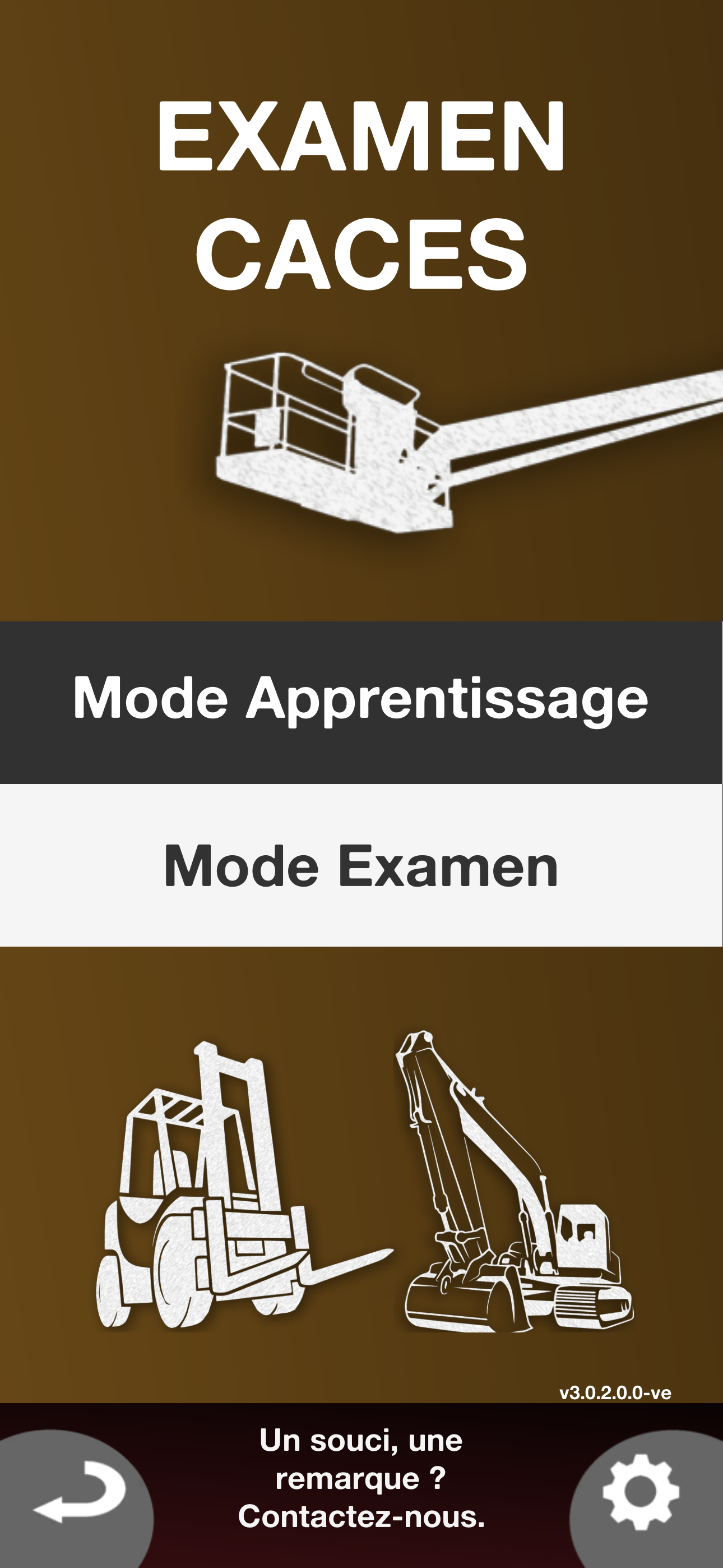 Examen CACES et AIPR