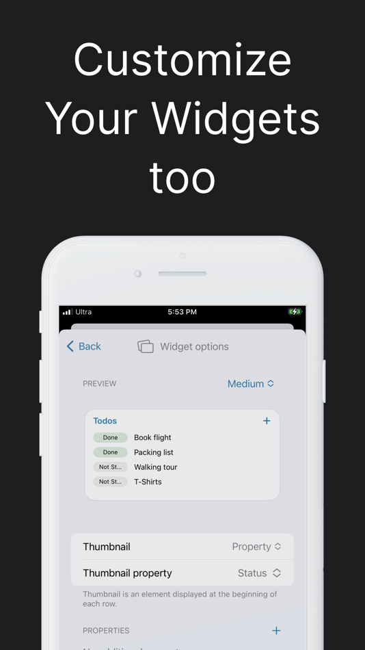 #5. Nutshell: Widgets for Notion (iOS) 来自: 向伟 陈