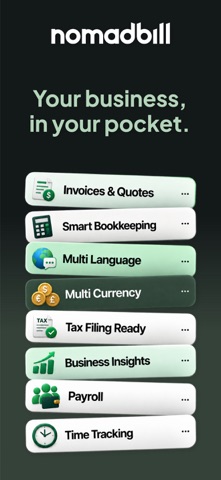 NomadBill screenshot 1