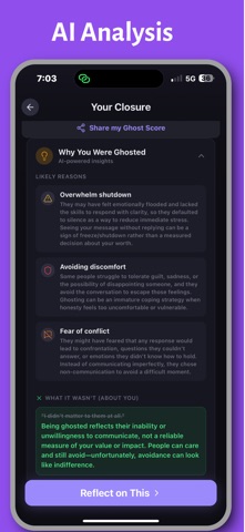 Ghosted Closure AI screenshot