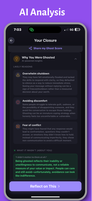 Ghosted Closure AI Screenshot 5 of 9