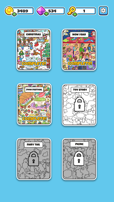 Sticker Book - Coloring Puzzle Screenshot