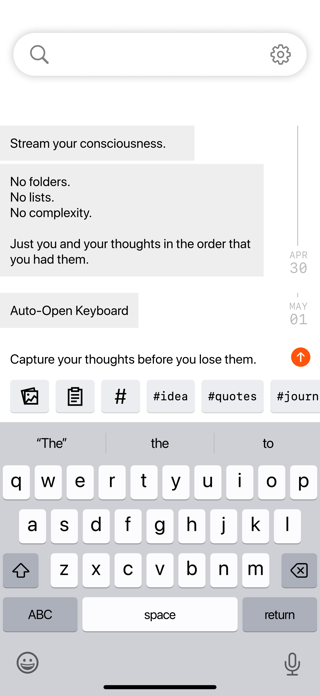 Stash: Instant Notes + Journal Screenshot 1 of 6