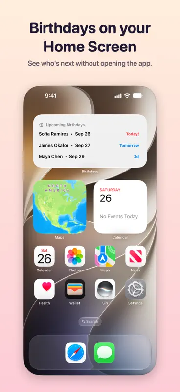 Birthdays - Remember Them screenshot 3 of 10