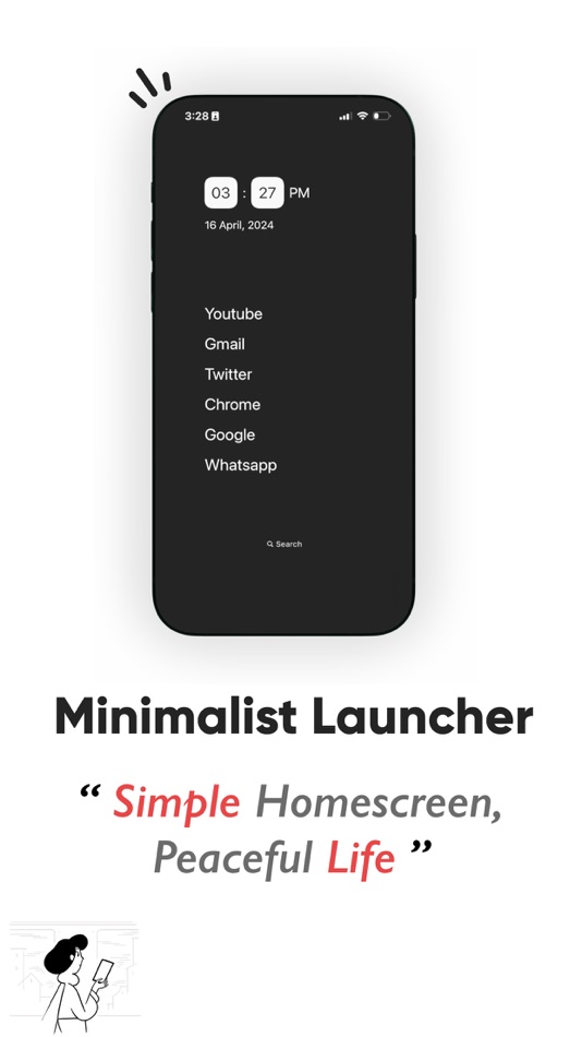 Minimalist Launcher: Flow (~) - 2.1 - (iOS)
