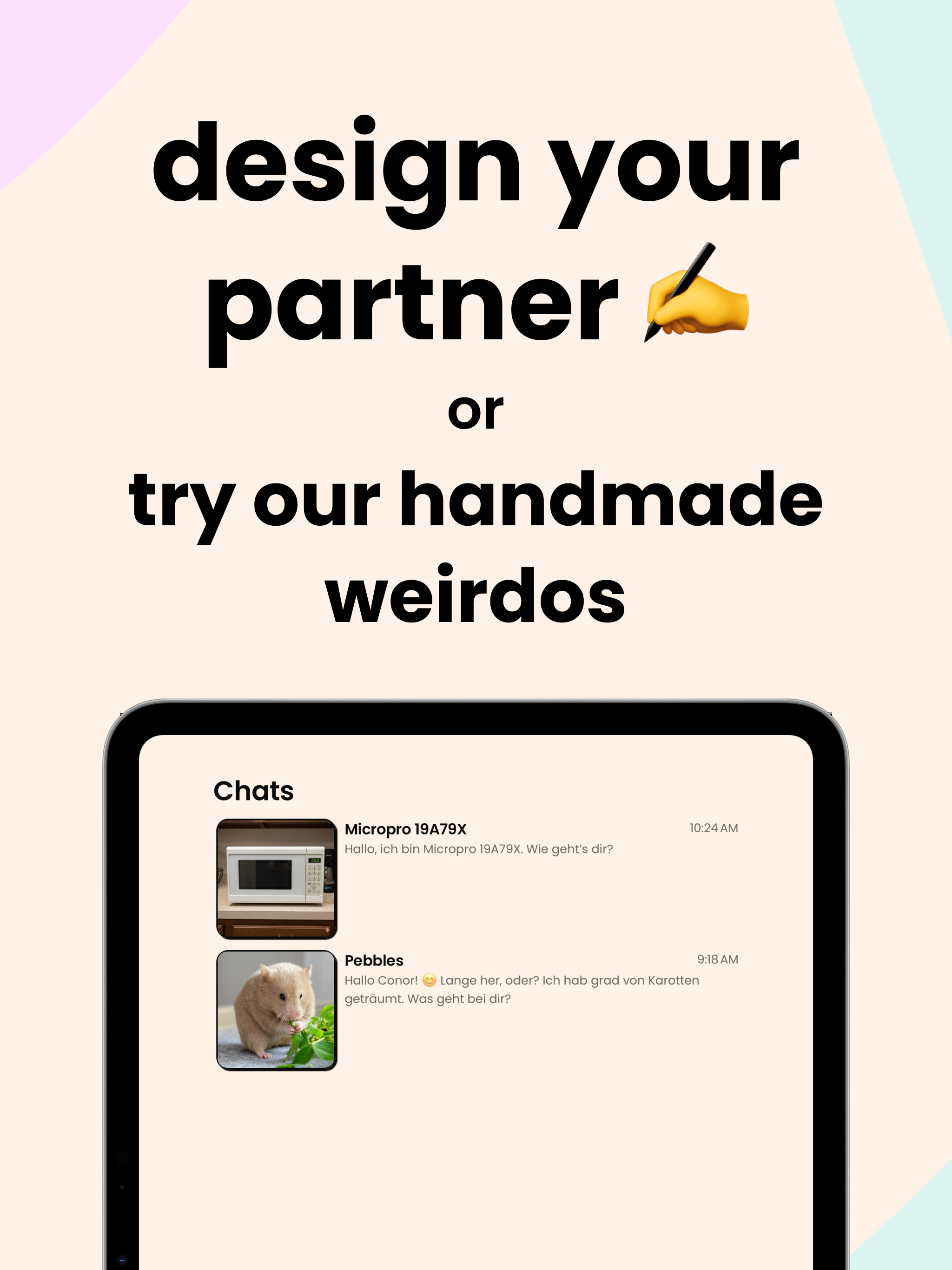 weirdfriends: ai language chat