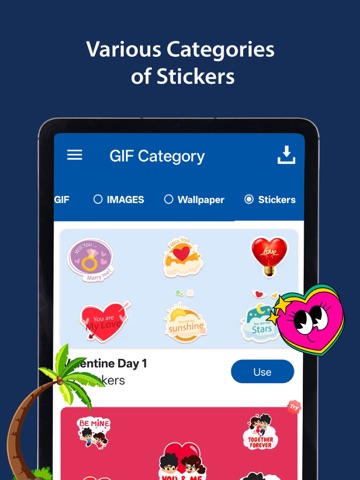 GIF Collection & Maker iPad screenshot