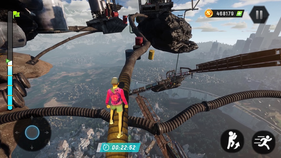 #4. Going Jump Up: Parkour Games (iOS) Με: Taskib Khaled