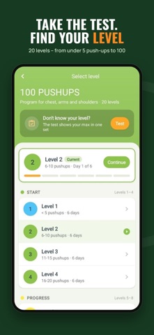 100 Pushups Be Stronger Screenshot 5 of 10