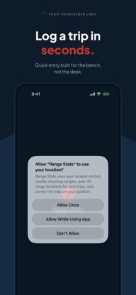 Range Stats: Gun & Ammo Log screenshot 1