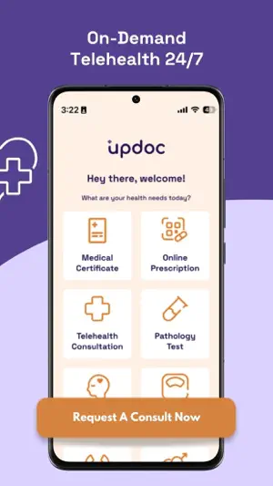 Updoc - Same-day Healthcare screenshot 1