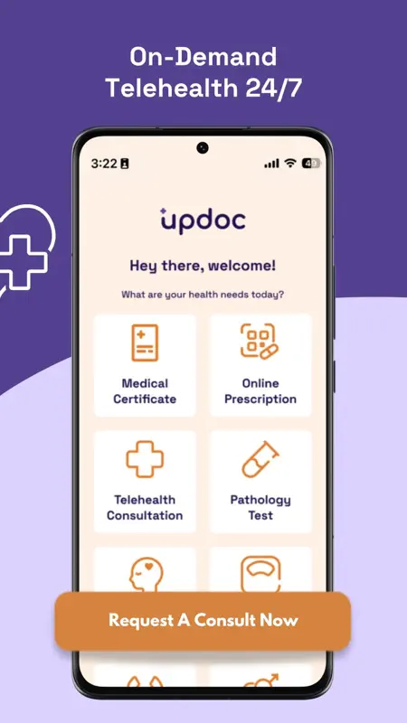 Updoc - Same-day Healthcare screenshot 1 of 4