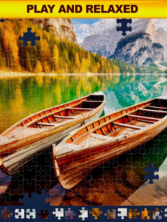 Jigsaw HD Puzzles iPad screenshot