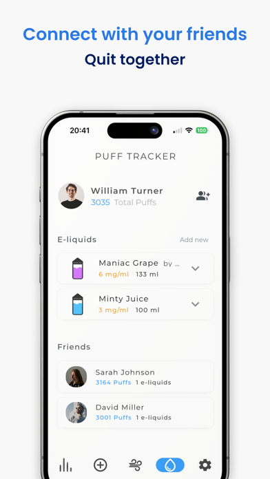Puff Tracker Screenshot