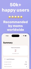 Contraction Timer: Pregnancy screenshot