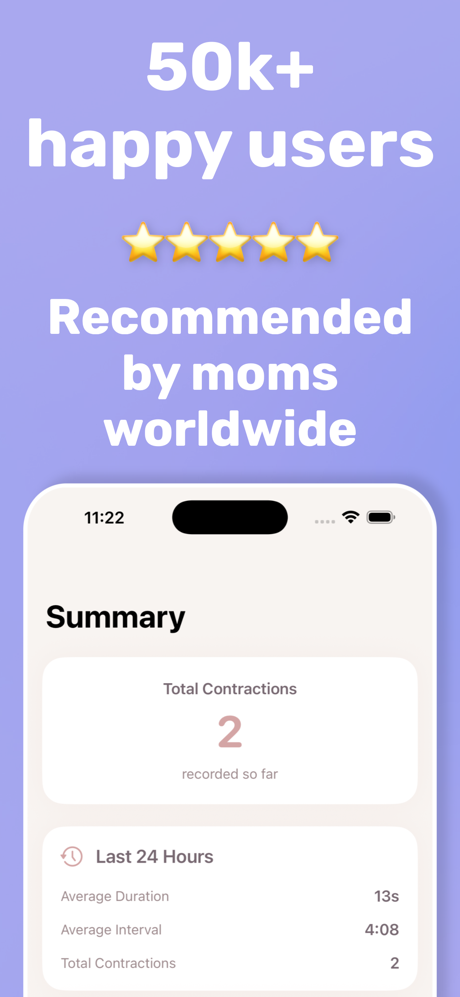 Labour Timer: Contraction App+ screenshot 2