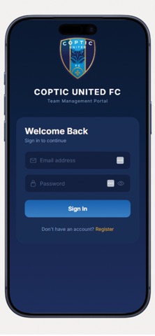 Coptic United FC screenshot