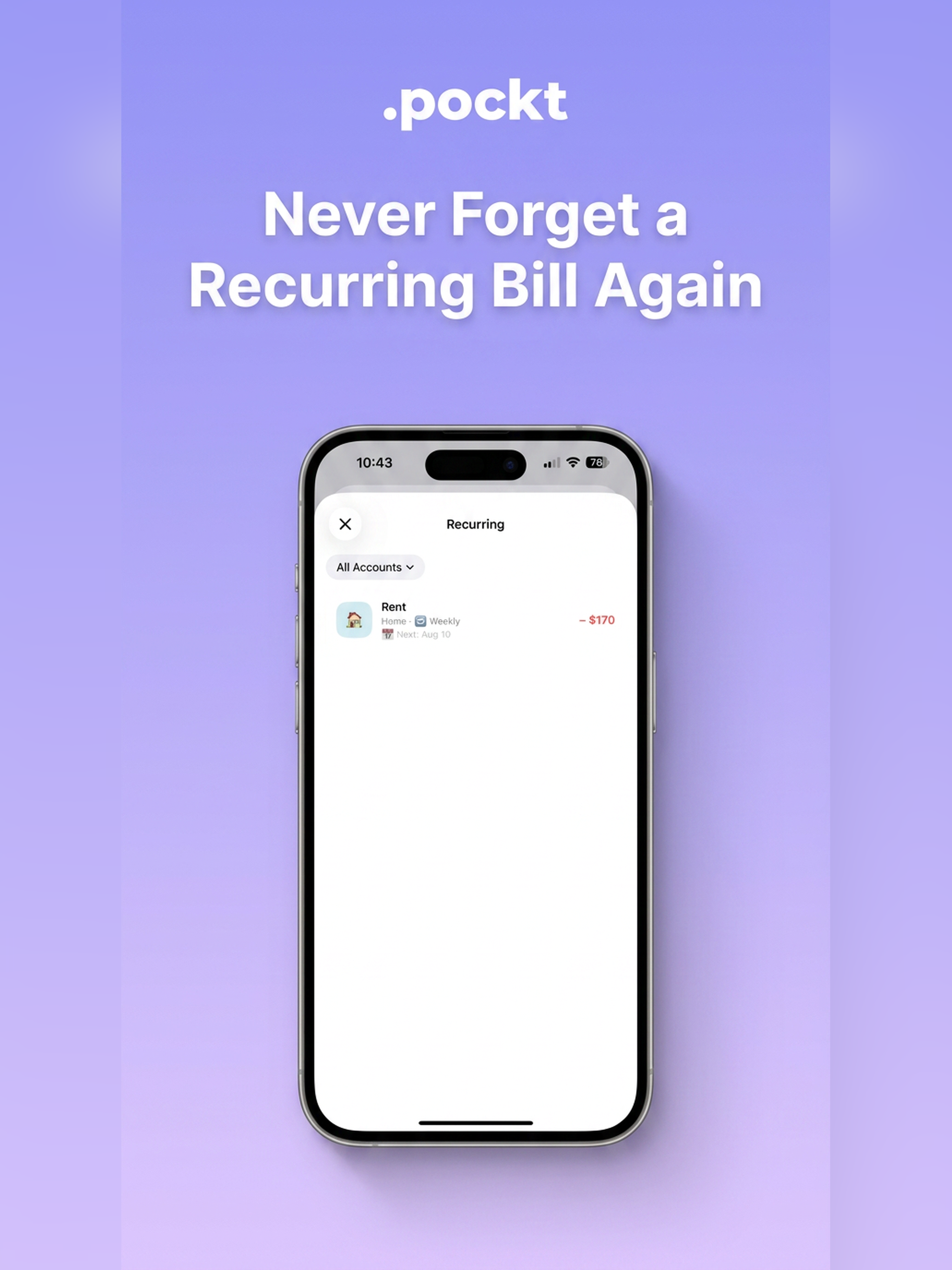 Expense Tracker with AI: Pockt screenshot 12