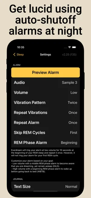 Lucid Dream Alarm - Everdream screenshot 2