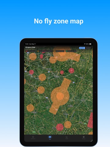 Drone Forecast:UAV map iPad screenshot