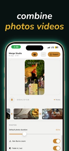 Combine photos & videos screenshot