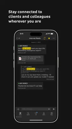 Bloomberg Professional iPhone image 4