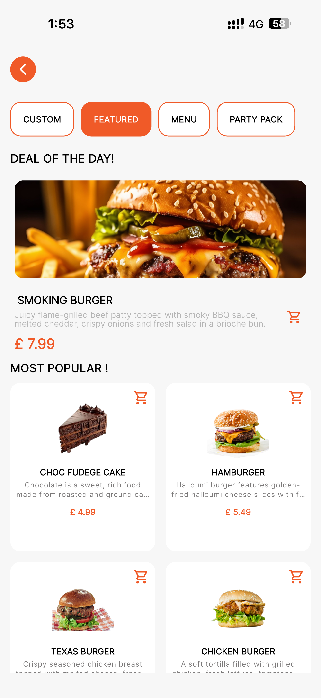 Smokin Burger & Shakes screenshot 5