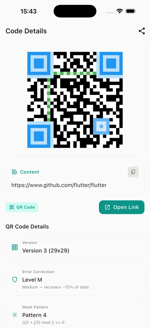 #2. QR-Code Master (iOS) Podle: Karpelès Lab Inc.