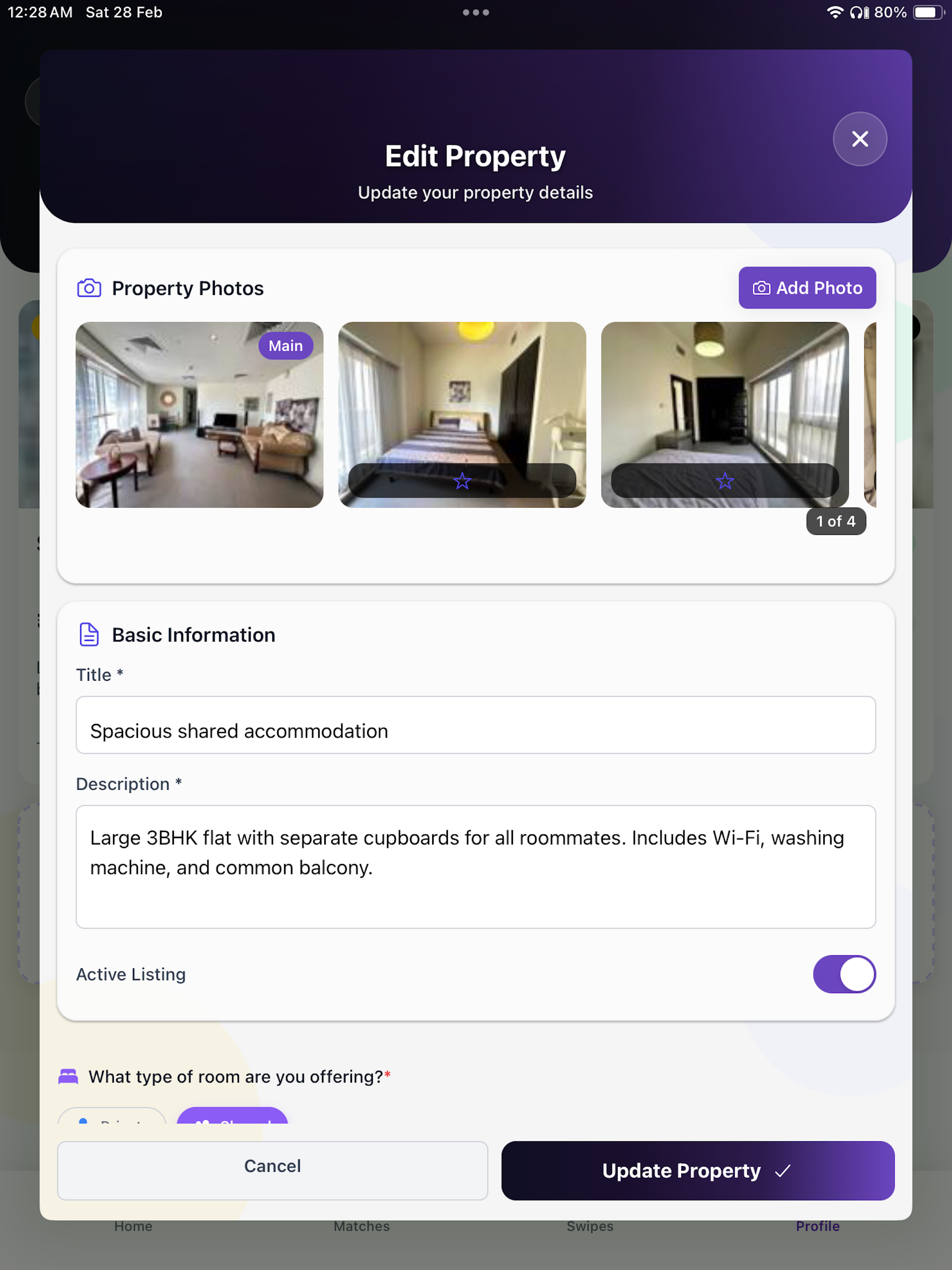 Roomia: Find Flats & Flatmates screenshot 6