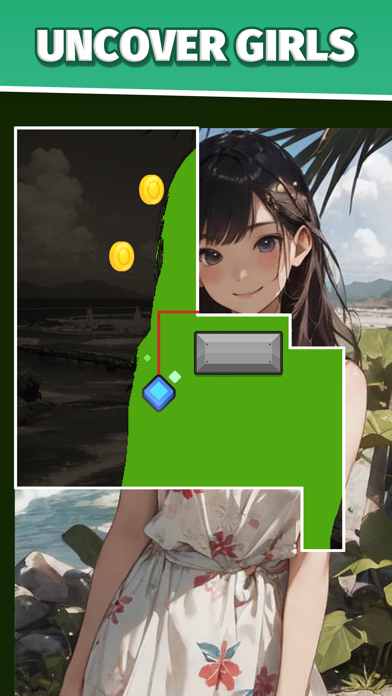 Pix Qix - Cute Girls Panic Screenshot
