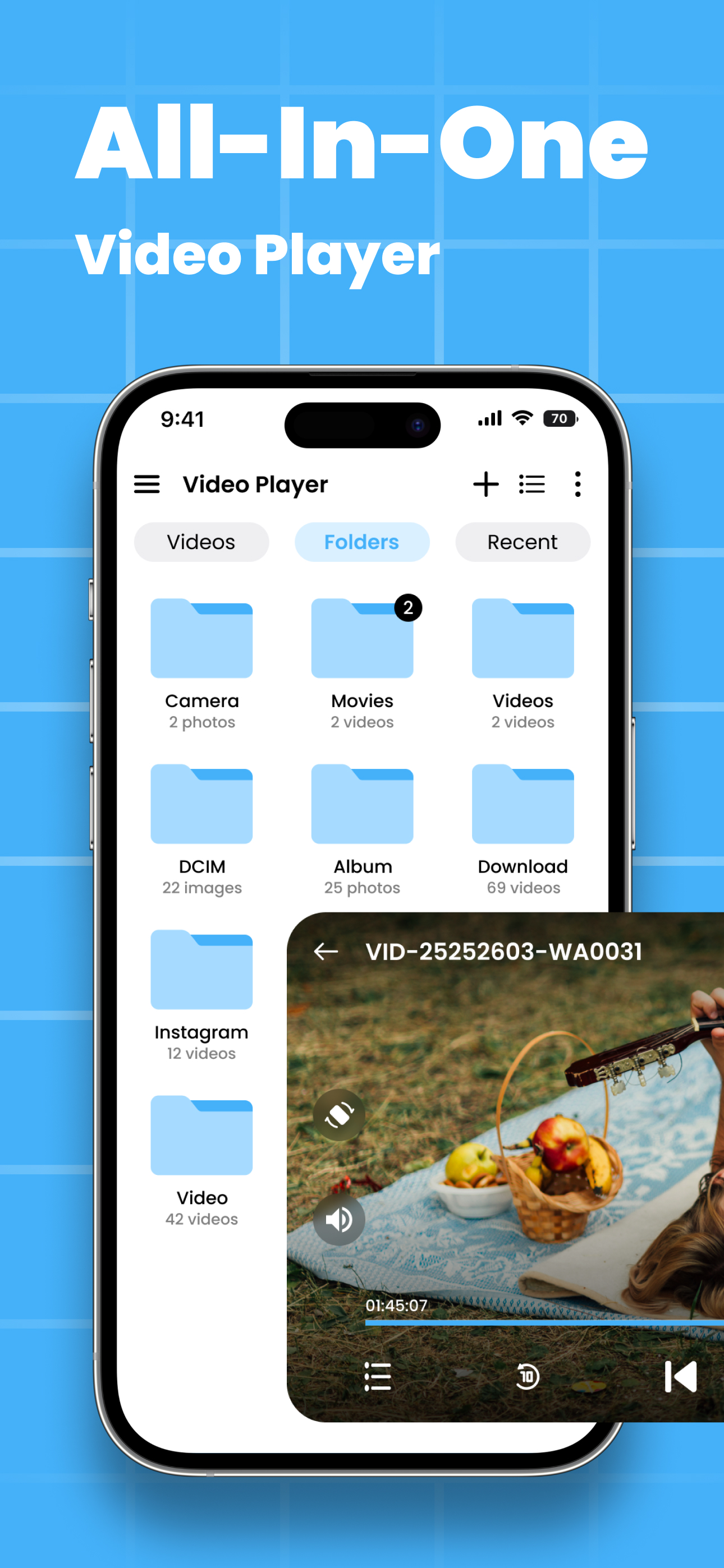 MA Player - Video Player App